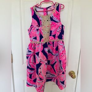 Lilly Pulitzer dress kids size 12-14